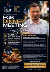 Warrington Dinner Meeting - with Tony Anthony (former Kung Fu world champion)