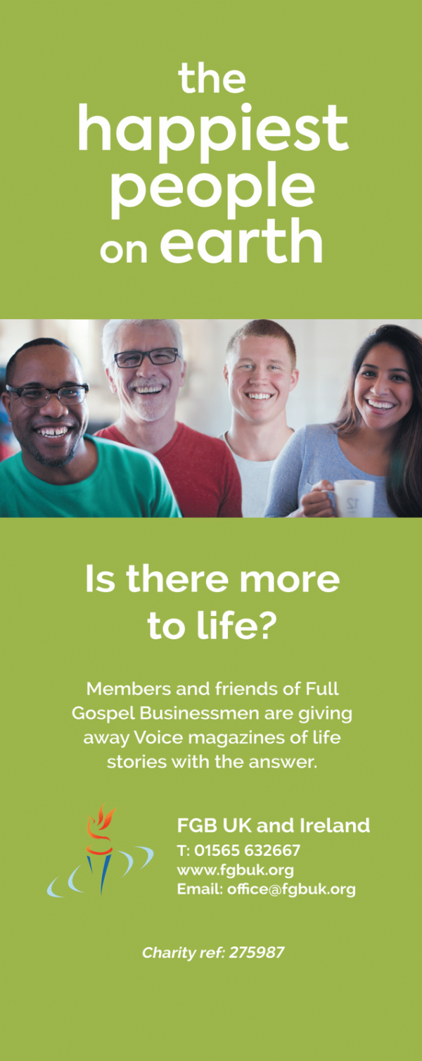FGB - Outreach Banner - The Happiest People on Earth