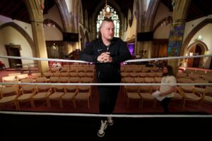 Queensbury Dinner with guest speaker Gareth Angel from Kingdom Wrestling