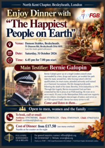 North Kent Dinner with Bernie Galopin